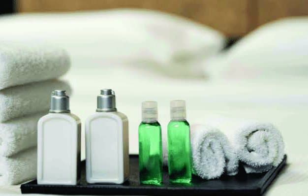 Set amenities kamar mandi hotel produksi YMH